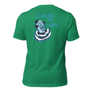 Clowns Are Dope Unisex (BACK) t-shirt VAWDesigns