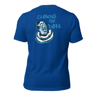 Clowns Are Dope Unisex (BACK) t-shirt VAWDesigns