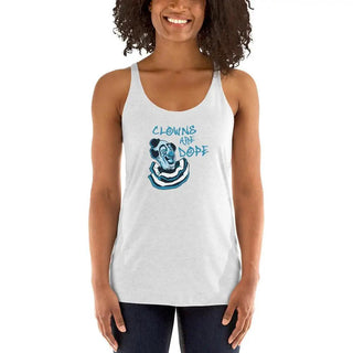 Clowns Are Dope Women's Racerback Tank VAWDesigns