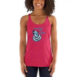 Clowns Are Dope Women's Racerback Tank