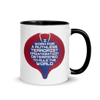 Cobra Work Mug with Color Inside VAWDesigns