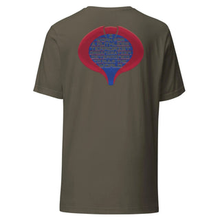 Cobra Work Shirt Unisex (Back) T-shirt VAWDesigns