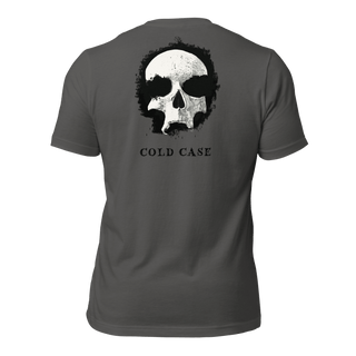 Cold Case Unisex t-shirt (BACK) VAWDesigns