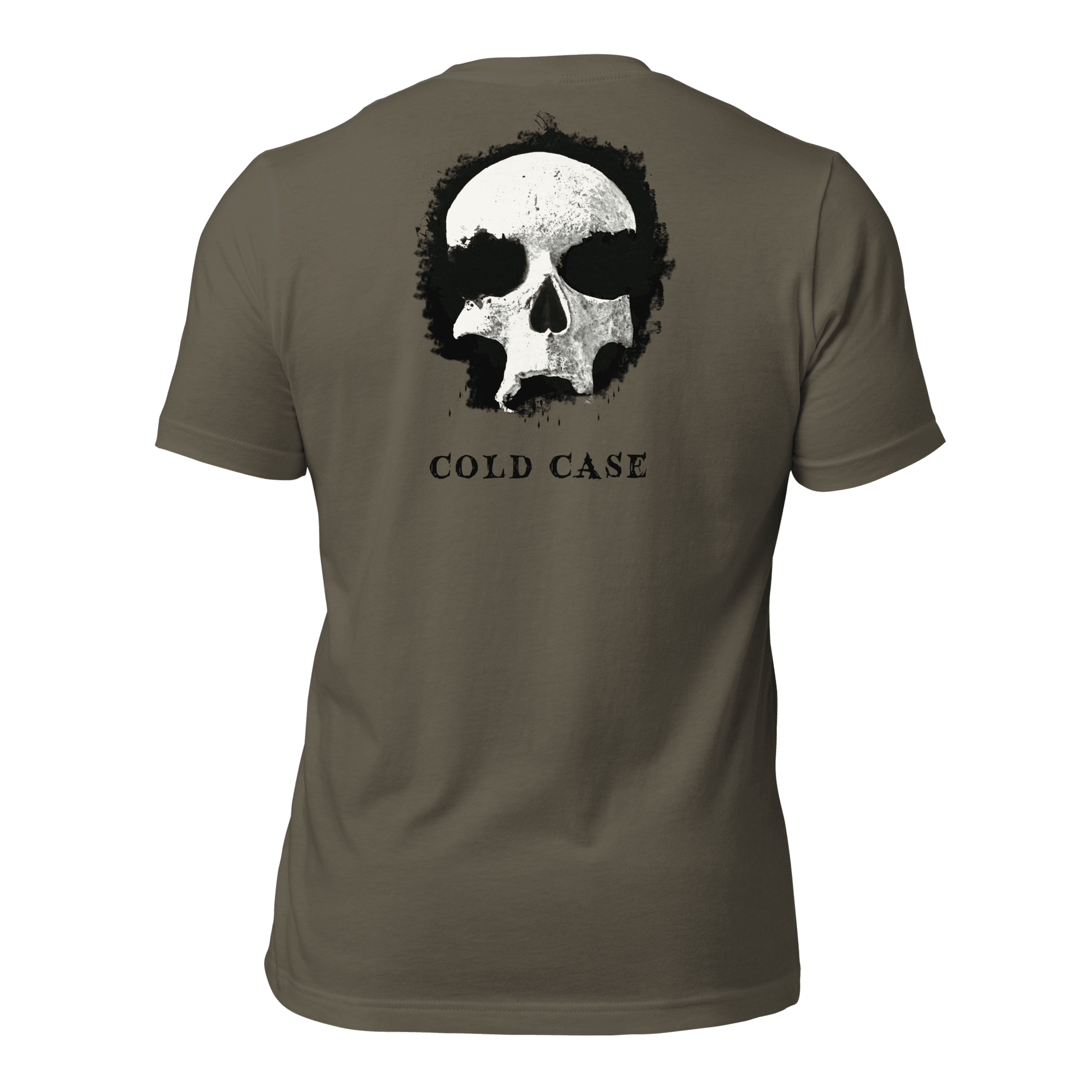 Cold Case Unisex t-shirt (BACK)
