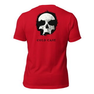 Cold Case Unisex t-shirt (BACK) VAWDesigns