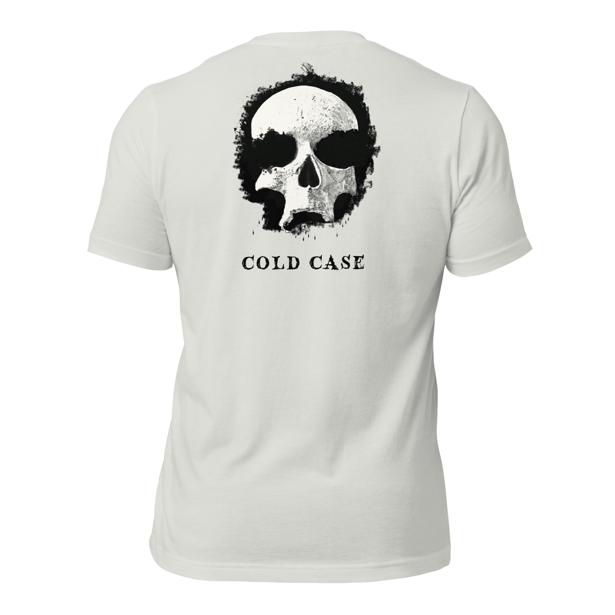 Cold Case Unisex t-shirt (BACK) VAWDesigns