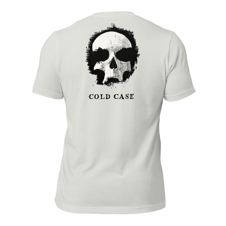 Cold Case Unisex t-shirt (BACK)