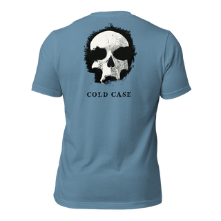 Cold Case Unisex t-shirt (BACK) VAWDesigns