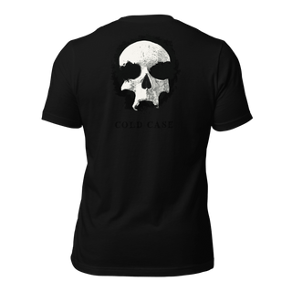 Cold Case Unisex t-shirt (BACK) VAWDesigns