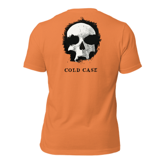 Cold Case Unisex t-shirt (BACK) VAWDesigns