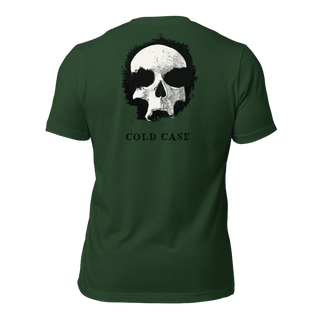 Cold Case Unisex t-shirt (BACK) VAWDesigns
