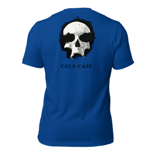 Cold Case Unisex t-shirt (BACK) VAWDesigns