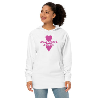 Dangerous Curves Unisex midweight hoodie VAWDesigns