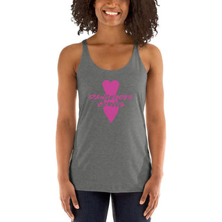 Dangerous Curves  Women's Racerback Tank VAWDesigns