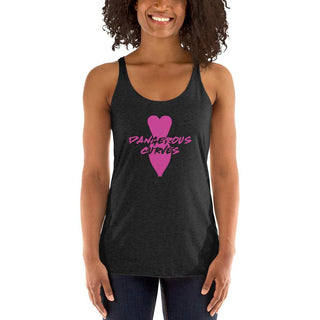 Dangerous Curves  Women's Racerback Tank VAWDesigns