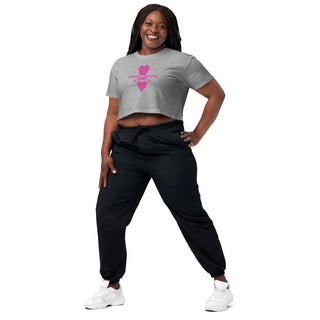 Dangerous Curves Women’s crop top VAWDesigns
