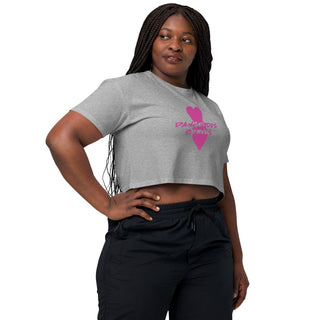 Dangerous Curves Women’s crop top VAWDesigns