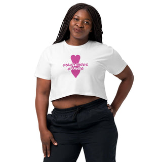 Dangerous Curves Women’s crop top VAWDesigns