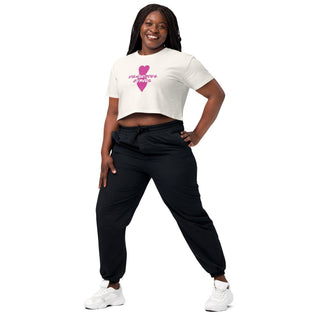 Dangerous Curves Women’s crop top VAWDesigns