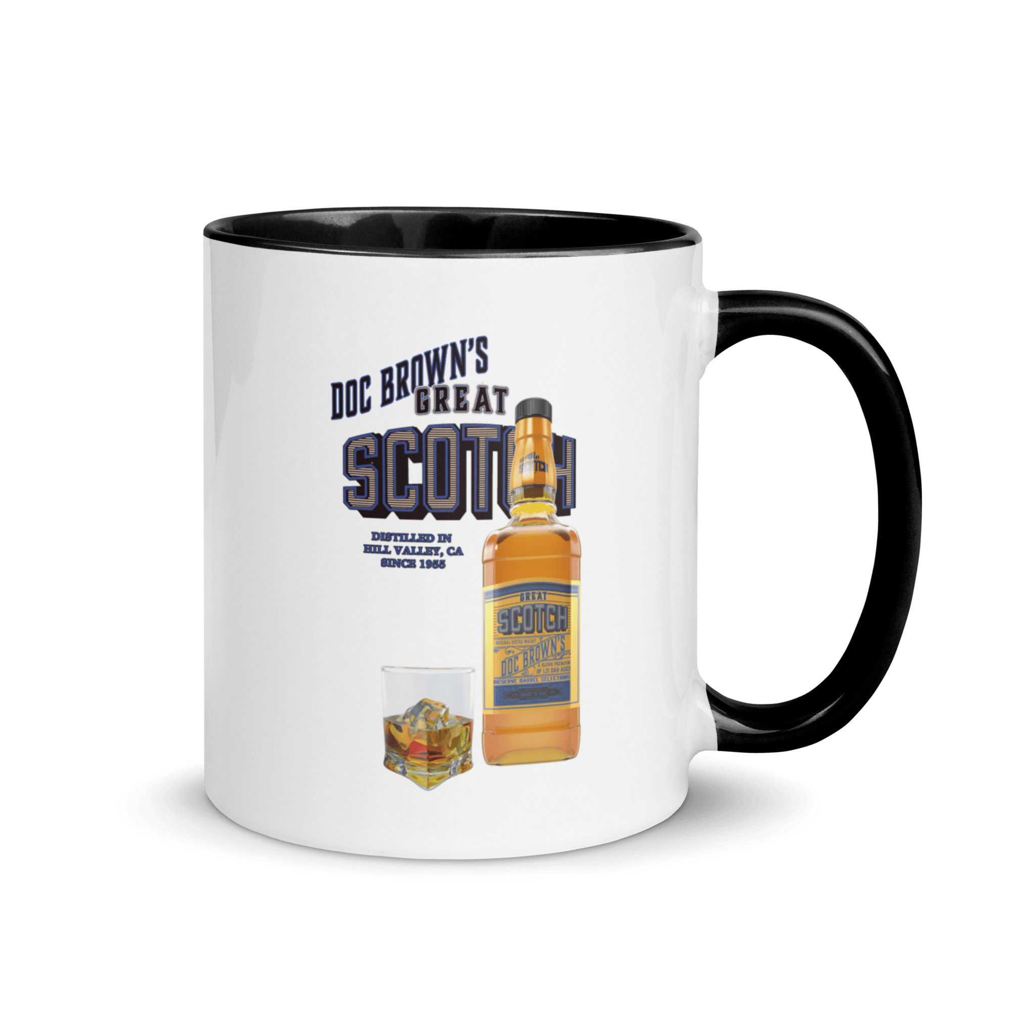 Doc Brown's Great Scotch Mug with Color Inside VAWDesigns
