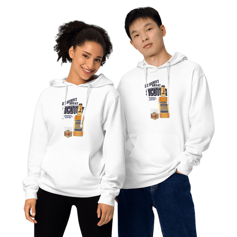 Hill Valley's Best Great Scotch Unisex midweight hoodie