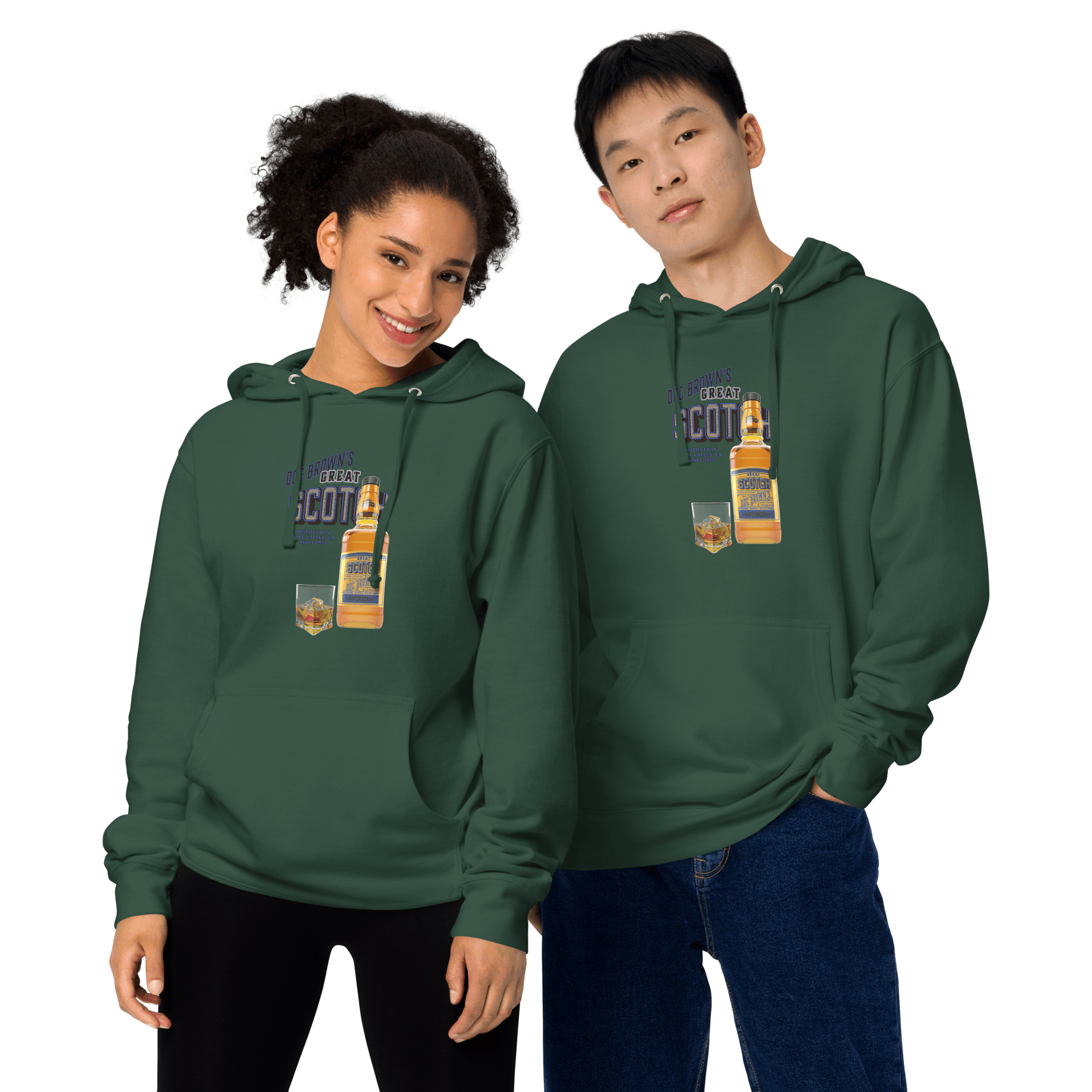 Doc Brown's Great Scotch Unisex midweight hoodie