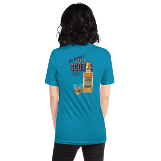 Doc Brown's Great Scotch Unisex t-shirt (BACK) VAWDesigns