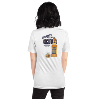 Hill Valley's Best Great Scotch Unisex t-shirt (BACK)