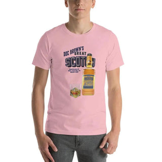 Doc Brown's Great Scotch Unisex t-shirt VAWDesigns