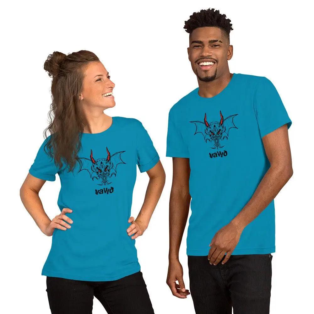 Dragon Wings Unisex t-shirt VAWDesigns