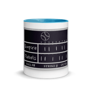 Empire vs Rebels Mug with Color Inside VAWDesigns
