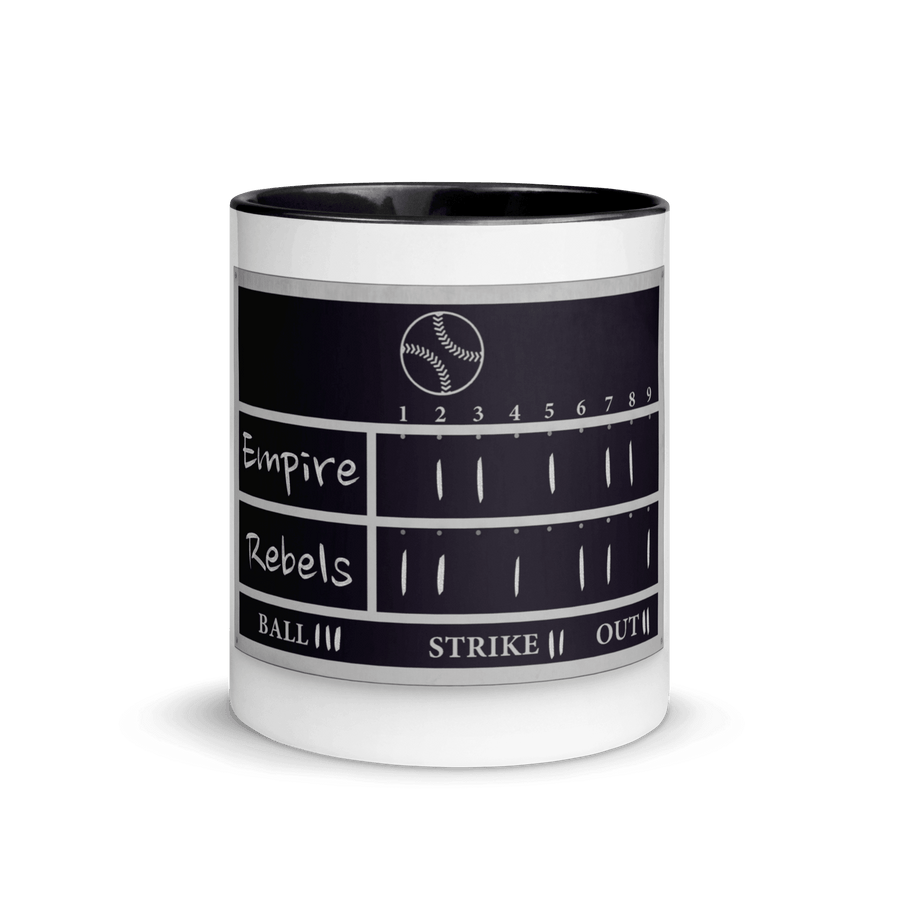 Empire vs Rebels Mug with Color Inside