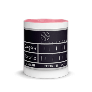 Empire vs Rebels Mug with Color Inside VAWDesigns