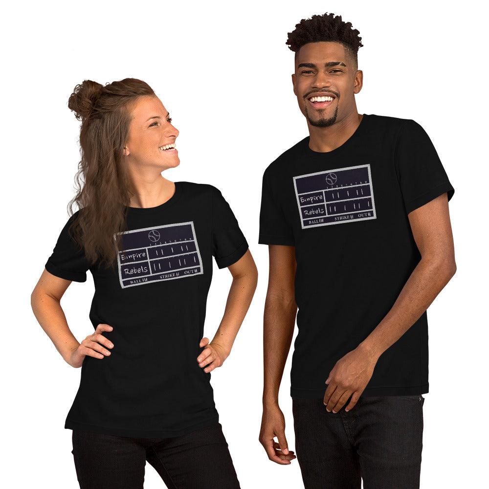 Empire vs Rebels Unisex t-shirt VAWDesigns