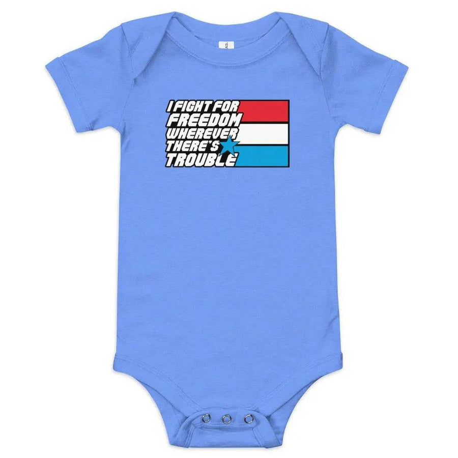Fight For Freedom Baby Onesie