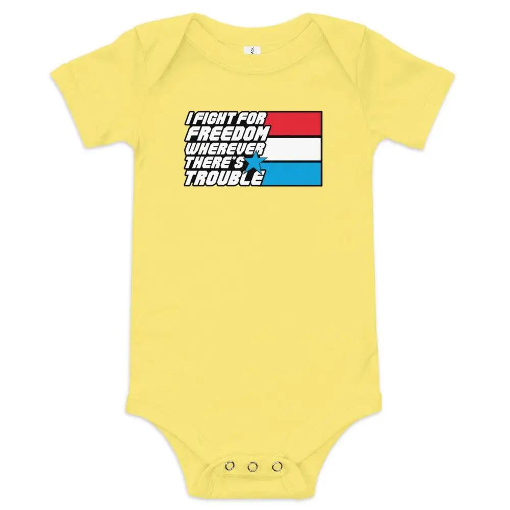 Fight For Freedom Baby Onesie