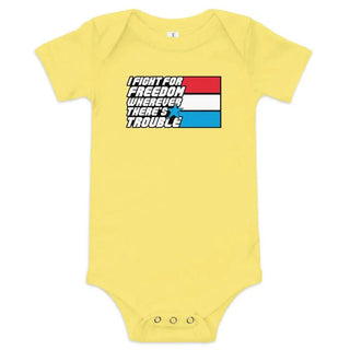 Fight For Freedom Baby Onesie VAWDesigns