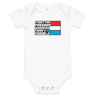 Fight For Freedom Baby Onesie VAWDesigns