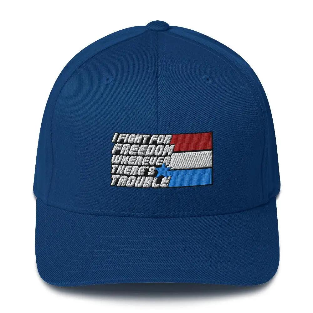 Fight For Freedom Structured Twill Cap VAWDesigns