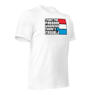 Fight For Freedom Unisex t-shirt VAWDesigns
