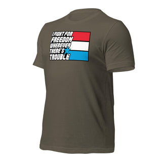 Fight For Freedom Unisex t-shirt VAWDesigns