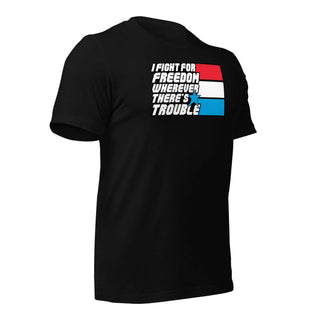 Fight For Freedom Unisex t-shirt VAWDesigns