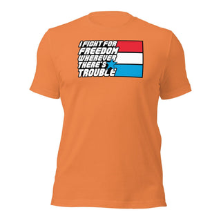 Fight For Freedom Unisex t-shirt VAWDesigns