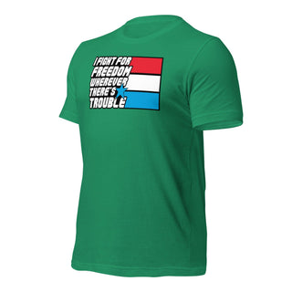 Fight For Freedom Unisex t-shirt VAWDesigns