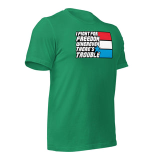 Fight For Freedom Unisex t-shirt VAWDesigns