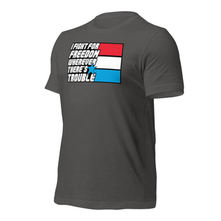 Fight For Freedom Unisex t-shirt VAWDesigns