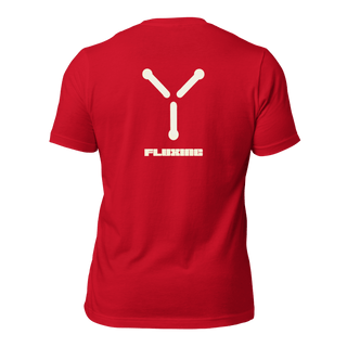 Fluxing Unisex t-shirt (BACK) VAWDesigns