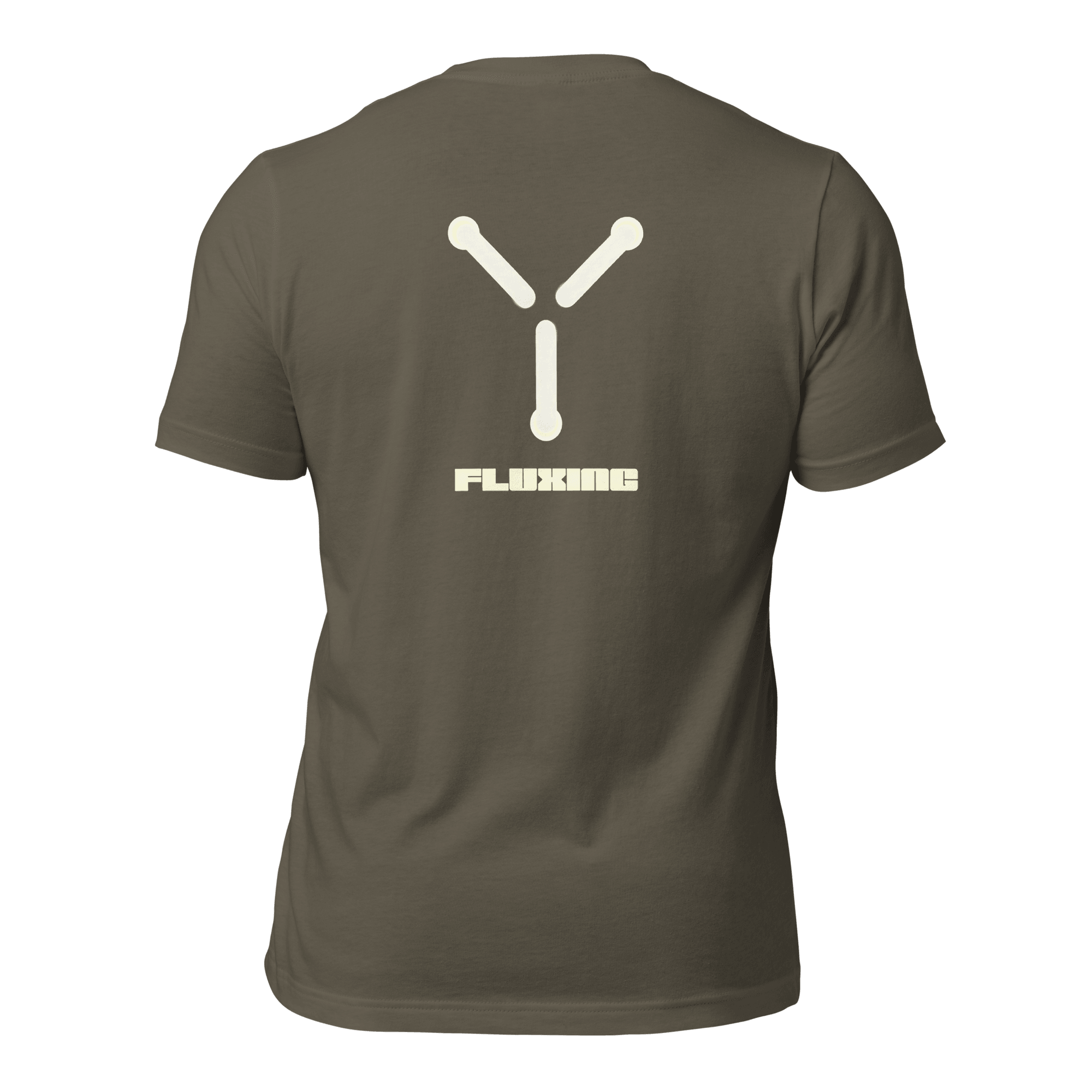Fluxing Unisex t-shirt (BACK) VAWDesigns