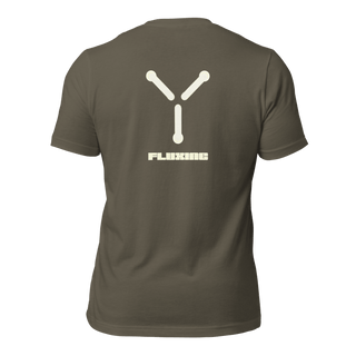 Fluxing Unisex t-shirt (BACK)