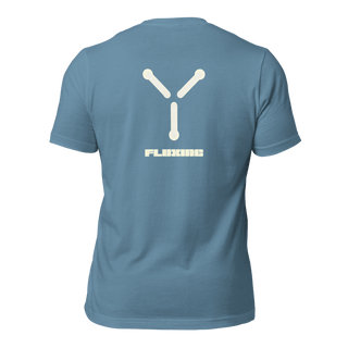 Fluxing Unisex t-shirt (BACK) VAWDesigns